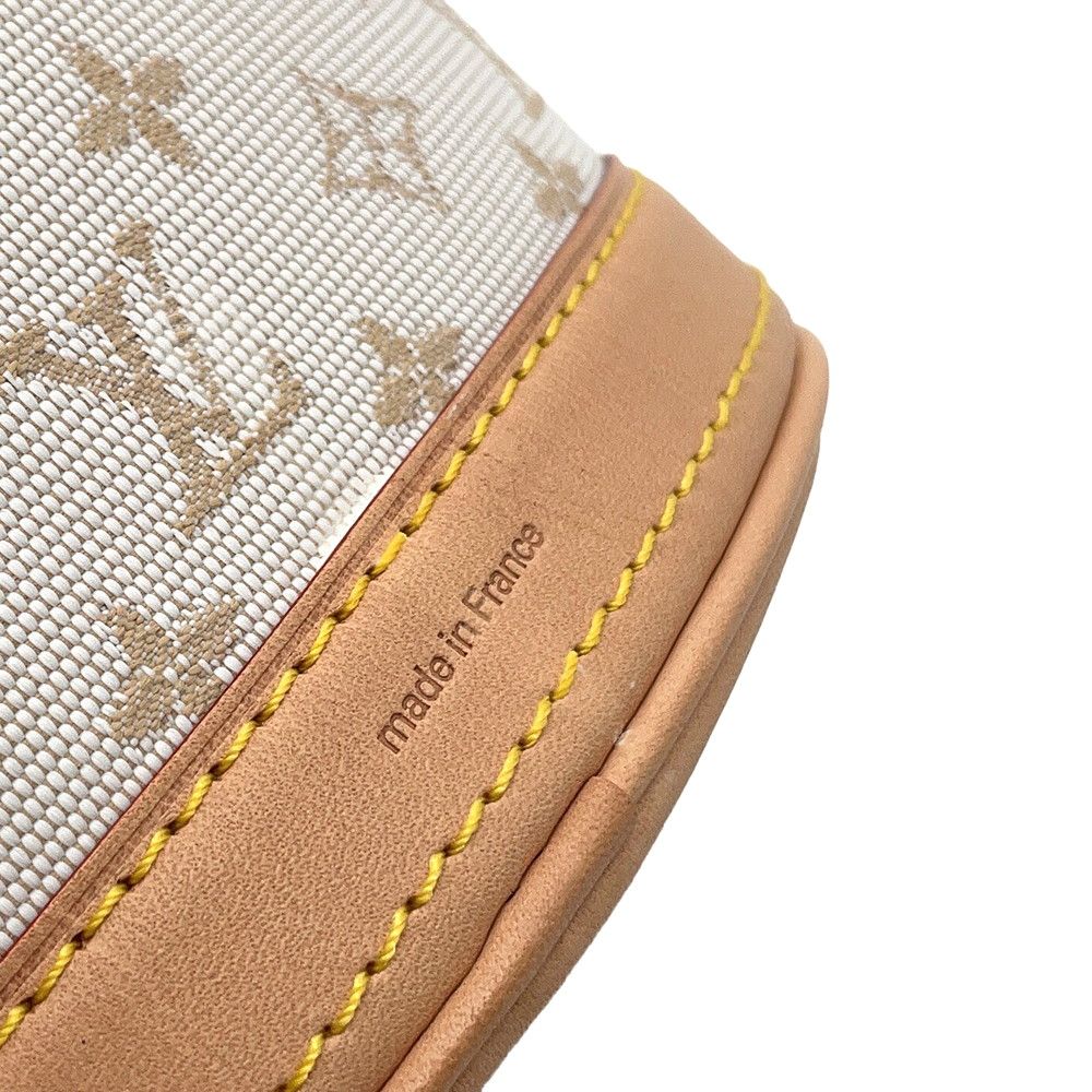 Louis Vuitton Monogram Mini Nano Bucket 2-Way Shoulder Bag White — view 8