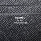 Hermes Card Case Mc2 Euclid Black Epsom Business Holder — view 6