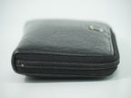 Chanel CC Logo Camelia Zip Around Wallet Leather Black — view 4