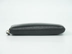 Chanel CC Logo Camelia Zip Around Wallet Leather Black — view 3