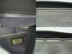 Chanel CC Logo Camelia Zip Around Wallet Leather Black — view 9
