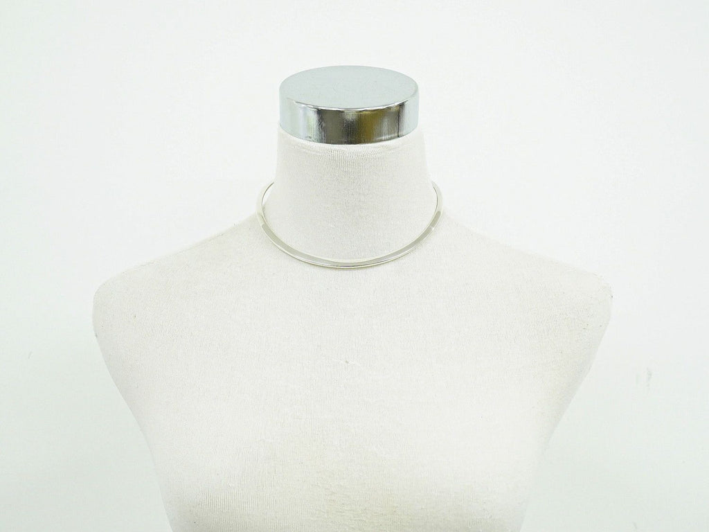 Gucci 925 Neck Calf Necklace Silver — view 7