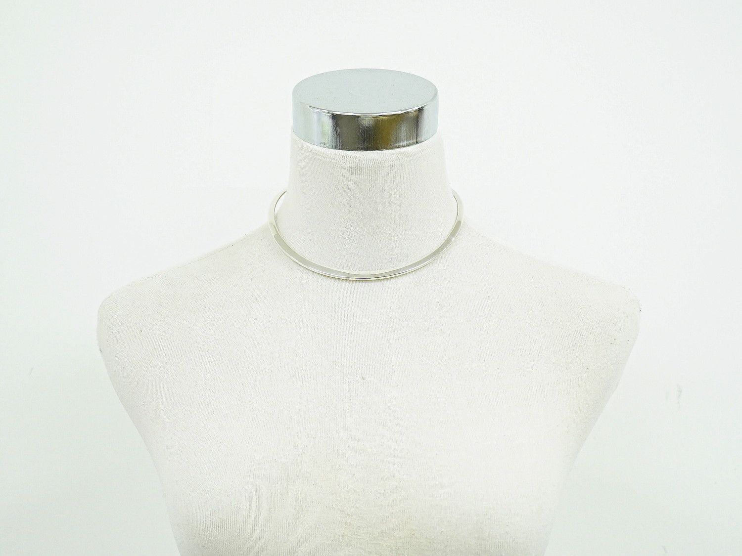 Gucci 925 Neck Calf Necklace Silver — view 7