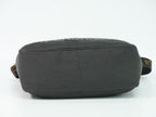 Fendi Canvas Shoulder Bag Pochette Black — view 3