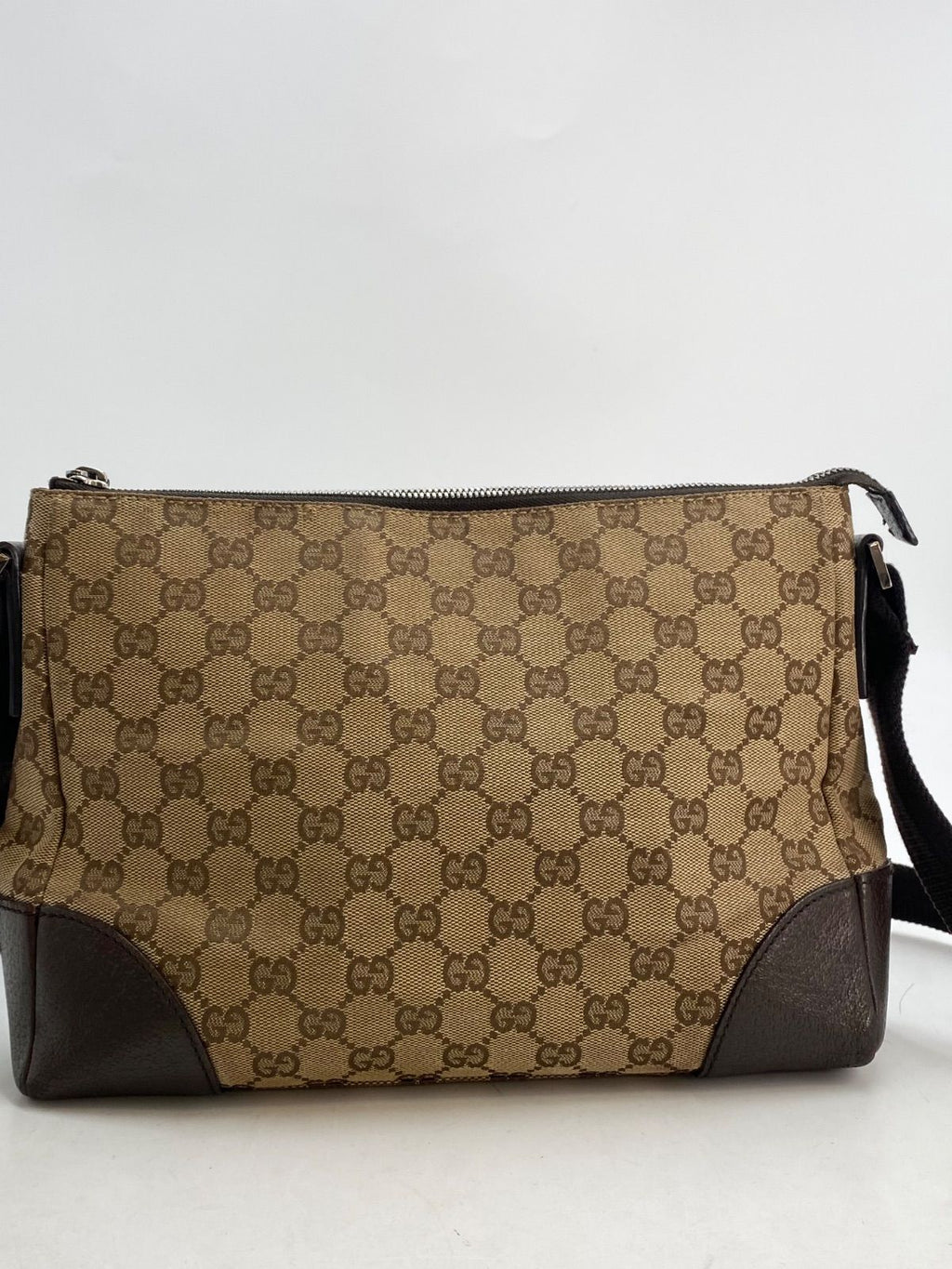 Gucci Shoulder Bag Crossbody GG Canvas Travel Business — view 2