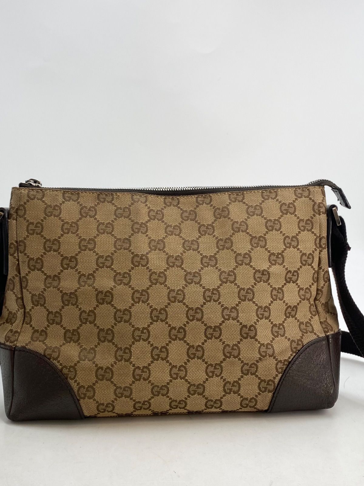 Gucci Shoulder Bag Crossbody GG Canvas Travel Business — view 2