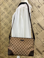 Gucci Shoulder Bag Crossbody GG Canvas Travel Business — view 4