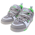 Louis Vuitton LV Skate Line Green Low Cut Sneakers Gray — view 2