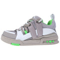 Louis Vuitton LV Skate Line Green Low Cut Sneakers Gray