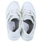 Celine Low Top Sneaker Leather Low Cut Sneakers White — view 4