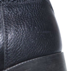 Prada Logo Long Boots Black Leather — view 4