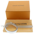 Louis Vuitton LV Ornament Soft Trunk Shoulder Bag Chain White Leather — view 6