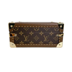Louis Vuitton Monogram 2-Way Bag Petite Valise Handbag Brown — view 5