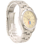 Rolex Air King Domino's Pizza Automatic S Number Watch SS Silver — view 4