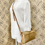 Celine Shoulder Bag Macadam Smartphone Travel Brown — view 3