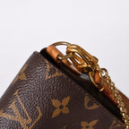 Louis Vuitton Monogram Favorite MM Shoulder Bag Brown Gold — view 5