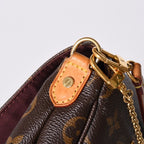 Louis Vuitton Monogram Favorite MM Shoulder Bag Brown Gold — view 6