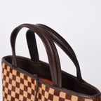 Louis Vuitton Damier Sauvage Impala Handbag Calf Hair Leather Gold — view 5