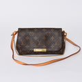 Louis Vuitton Favorite PM Shoulder Bag Monogram Brown Gold