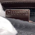 Celine Boogie Bag C Saruki Handbag Leather Canvas — view 8