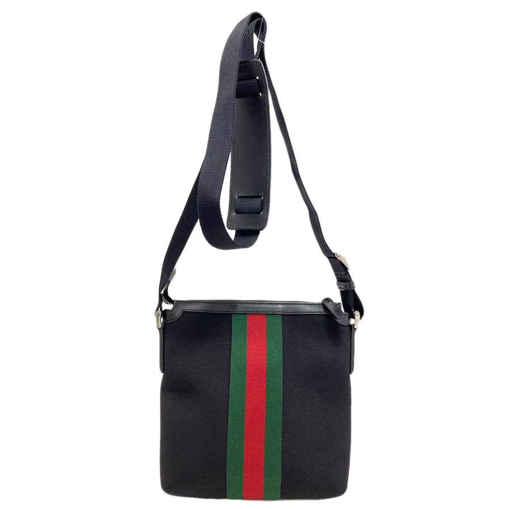 Gucci Sherry Line Shoulder Bag Nylon Canvas — view 2