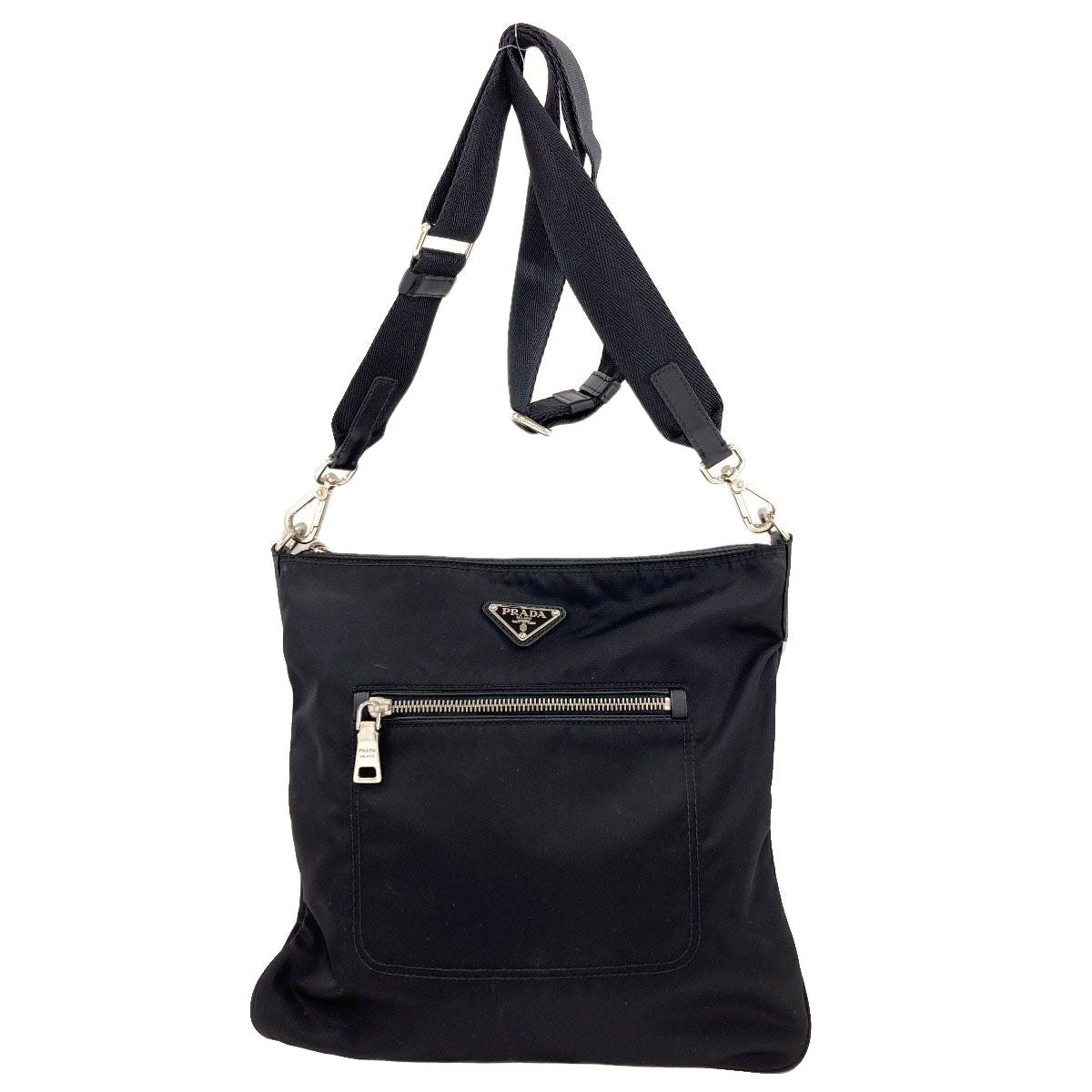Prada Long Shoulder Logo Bag Nylon