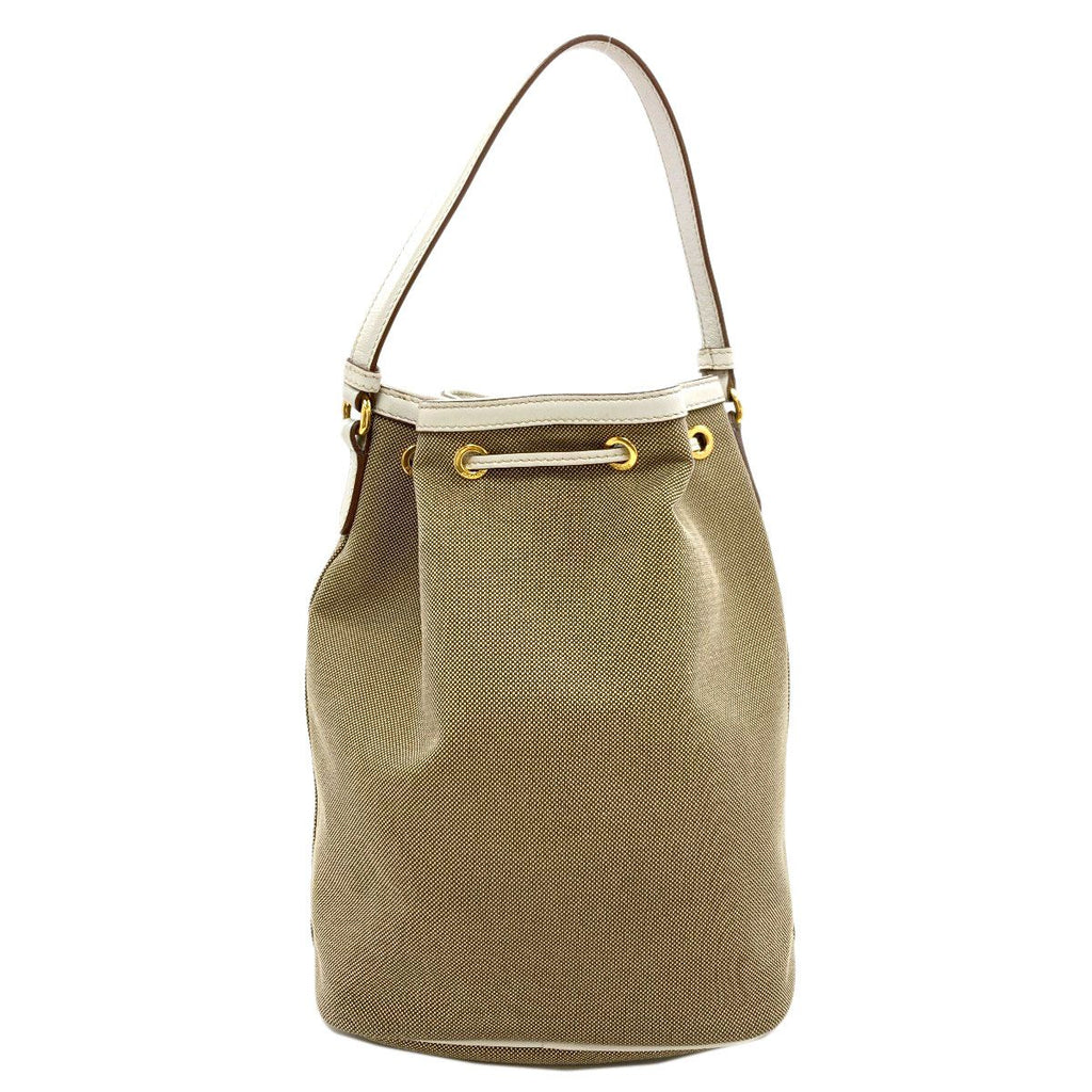 Prada Fiocco Drawstring Bag 2-Way Handbag Canvas — view 2