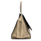 Celine Trapeze 2-Way Handbag Calf Suede — view 3