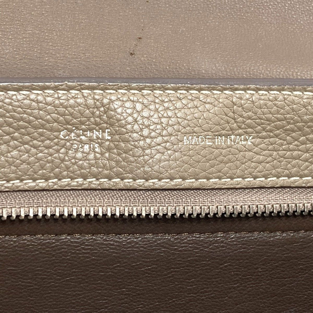 Celine Trapeze 2-Way Handbag Calf Suede — view 6