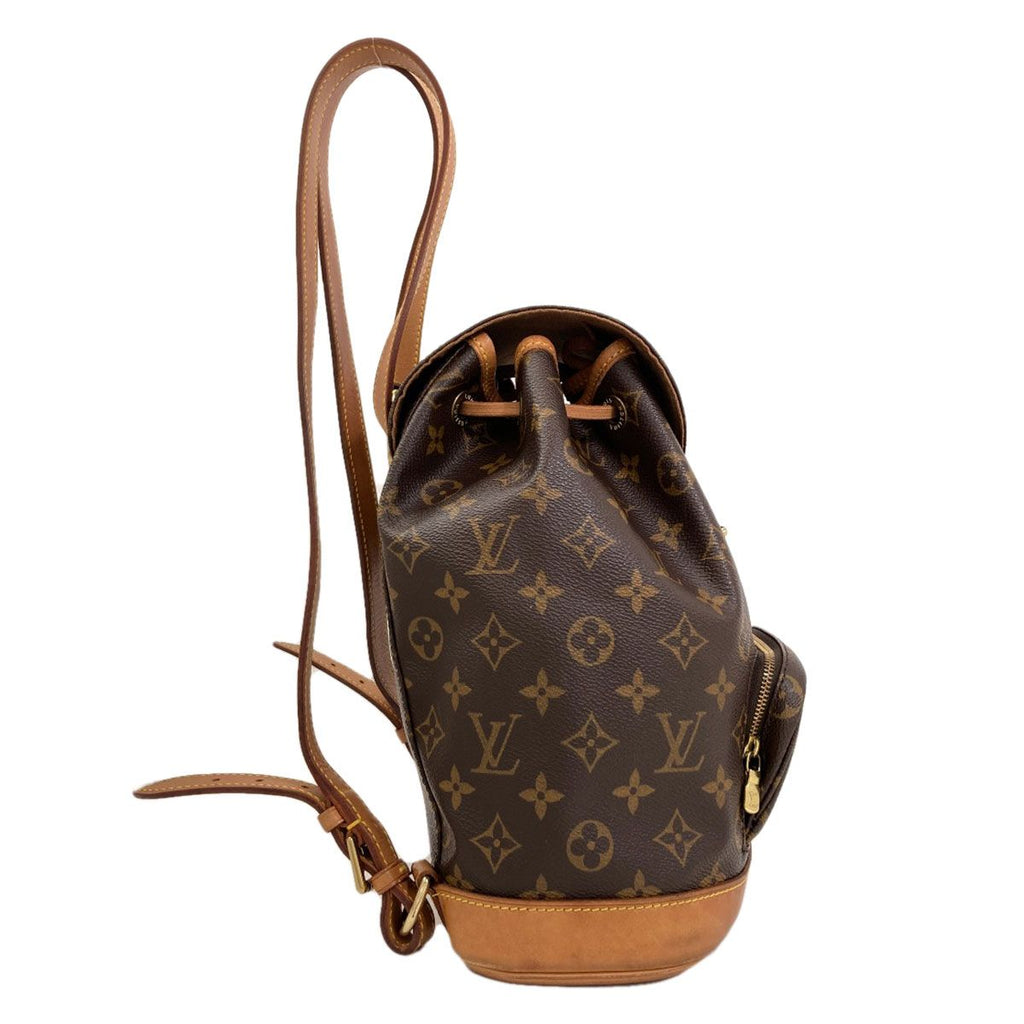 Louis Vuitton Montsouris Middle Backpack Monogram Canvas — view 3