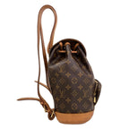Louis Vuitton Montsouris Middle Backpack Monogram Canvas — view 3