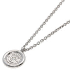 Hermes Series Diamond Necklace 18k White Gold