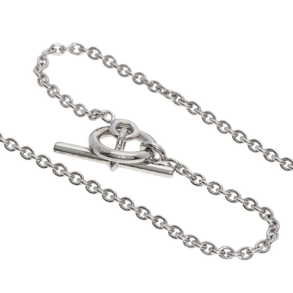 Hermes Series Diamond Necklace 18k White Gold — view 3