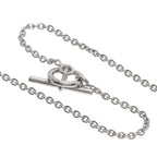 Hermes Series Diamond Necklace 18k White Gold — view 3