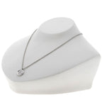 Hermes Series Diamond Necklace 18k White Gold — view 5