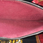 Hermes Wallet Silk in Round Silky Pop Black — view 6