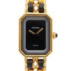 Chanel Watch Premiere S Black Leather