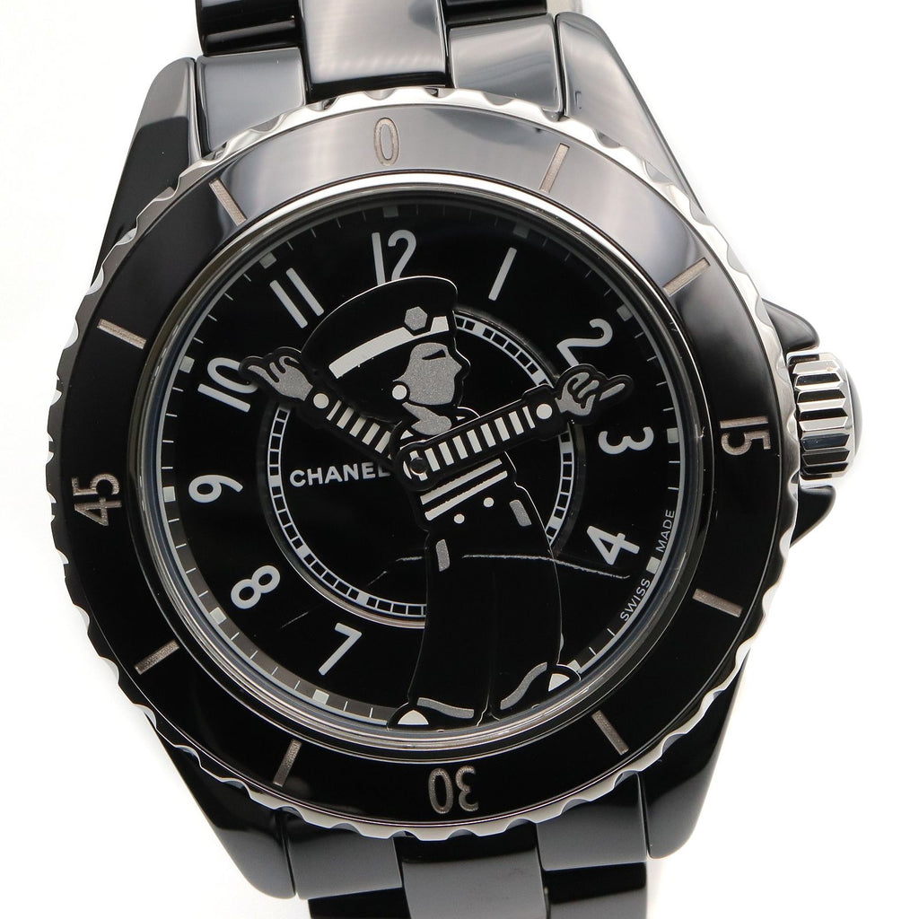 Chanel Watch Mademoiselle la Pausa Black Ceramic — view 3