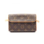 Louis Vuitton Waist Bag Pochette Florentine Canvas Leather