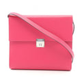 Hermes Shoulder Bag Click 16 Verso Rose Mexico Blue Frida Leather 16