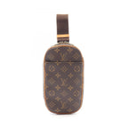 Louis Vuitton Waist Bag Pochette Gange Canvas Leather