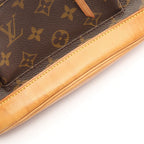 Louis Vuitton Backpack Montsouris MM Canvas Leather — view 9