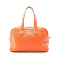 Hermes Handbag Victoria 35 Orange Poppy Leather