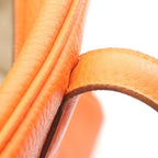 Hermes Handbag Victoria 35 Orange Poppy Leather — view 7