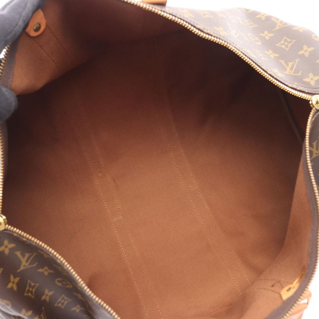 Louis Vuitton Boston Bag Keepall 55 Canvas Leather — view 3