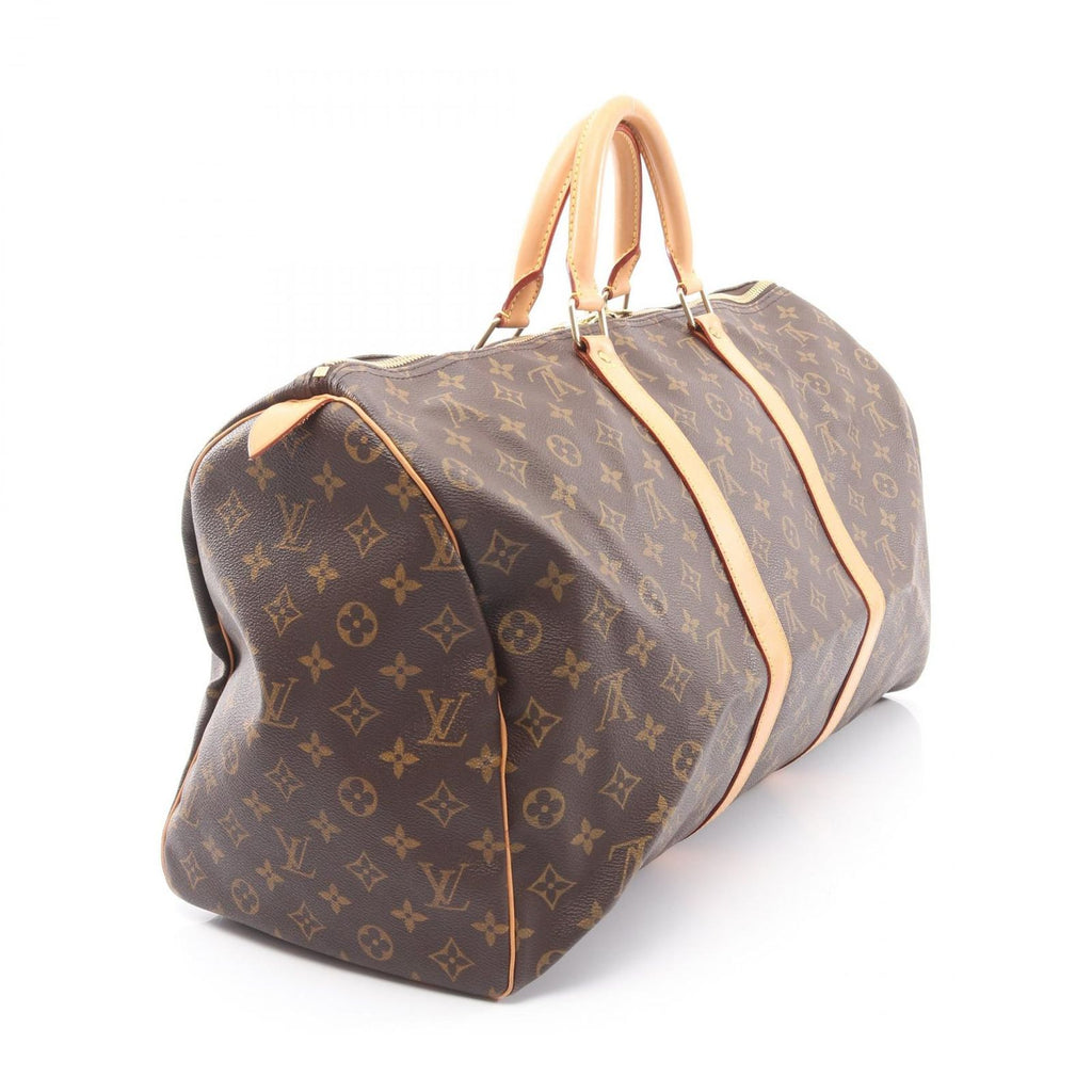 Louis Vuitton Boston Bag Keepall 50 Canvas Leather — view 2