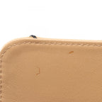 Chanel Shoulder Bag Wild Stitch Antique Gold Beige Leather Chain — view 6