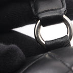 Chanel Shoulder Bag Quilted Black Lambskin — view 9