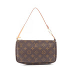 Louis Vuitton Handbag Pochette Canvas Leather