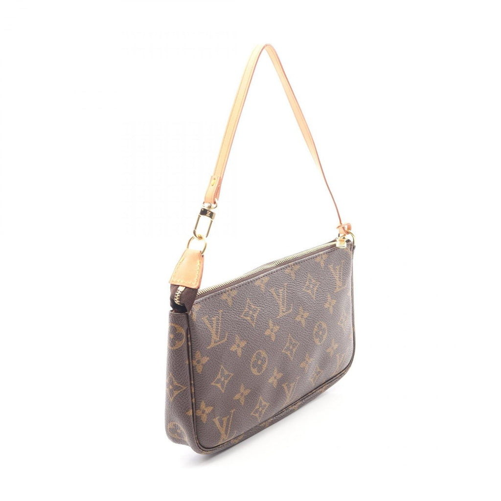 Louis Vuitton Handbag Pochette Canvas Leather — view 2
